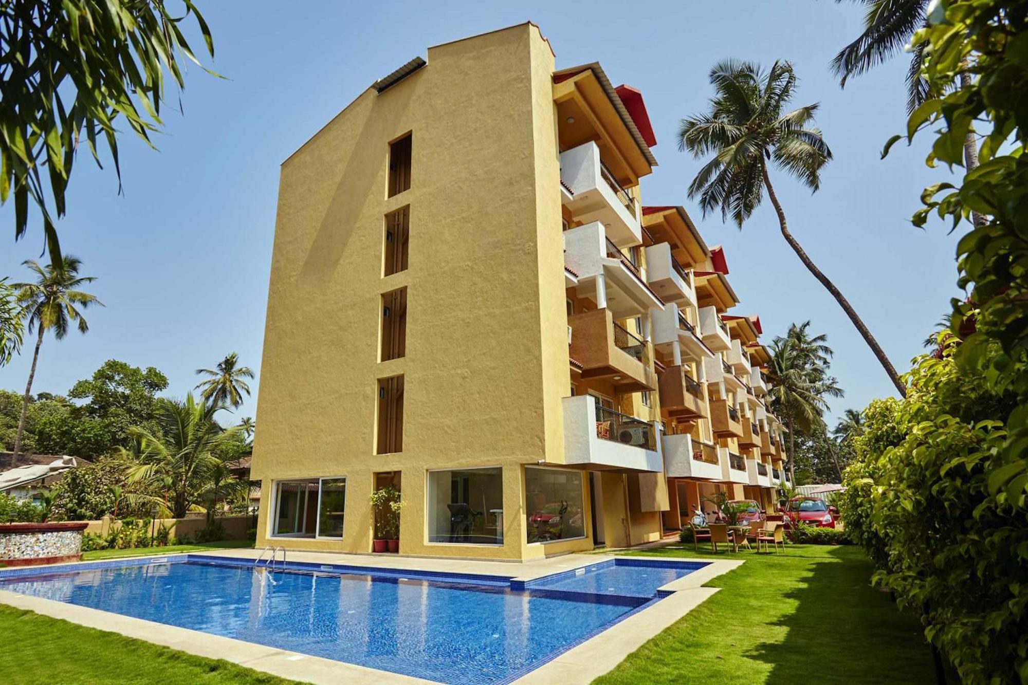 Veera Strand Park Serviced Apartments Calangute Exteriér fotografie